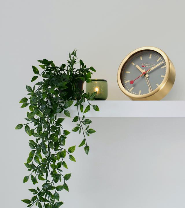 Actual product image Mondaine Wall Clock/Table Clock with Alarm Function