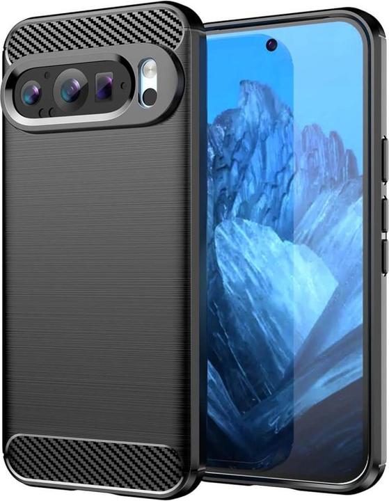Image du produit Cover-Discount Google Pixel 9 / 9 Pro - Métal Carbon Look Cover (Google Pixel 9, Google Pixel 9 Pro)