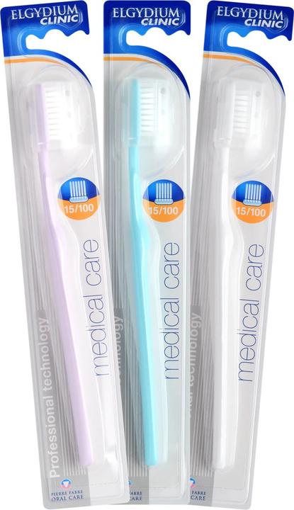 Produktbild Elgydium Clinic Zahnbürste chir wei 15/100 (Weich, 1 x)