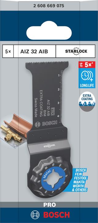Productafbeelding Bosch PRO AIZ 32 AIB mes voor multifunctioneel gereedschap, 32 x 50 mm