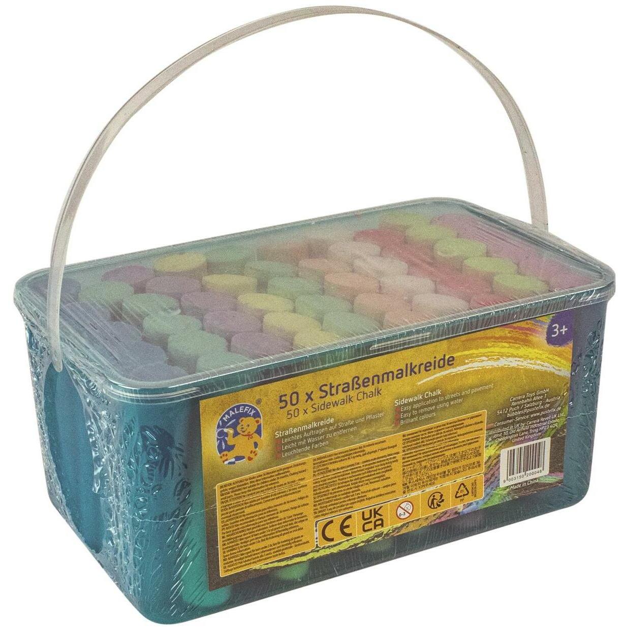 Malefix, Malstifte, Strassenmalkreide (Mehrfarbig, 50 x)