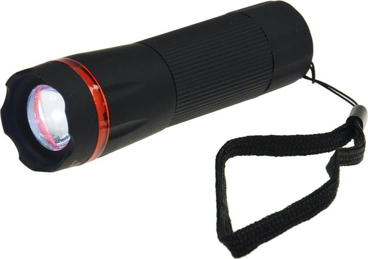 Image du produit Arcas ARC-1 Watt Zoom LED plastic torch / 1 x High Power LED, 60 lumen (3.25 cm, 60 lm)