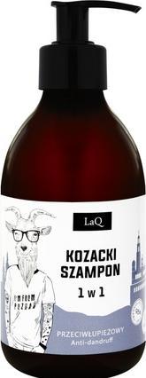 LaQ Cossack Shampoo 1in1 tea tree anti-dandruff shampoo and twelve herb complex