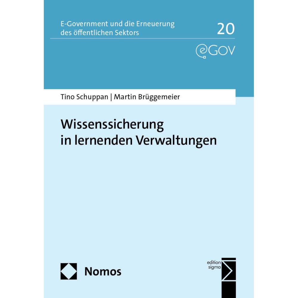 Wissenssicherung in lernenden Verwaltungen, Fachbücher von Tino Schuppan, Martin Brüggemeier