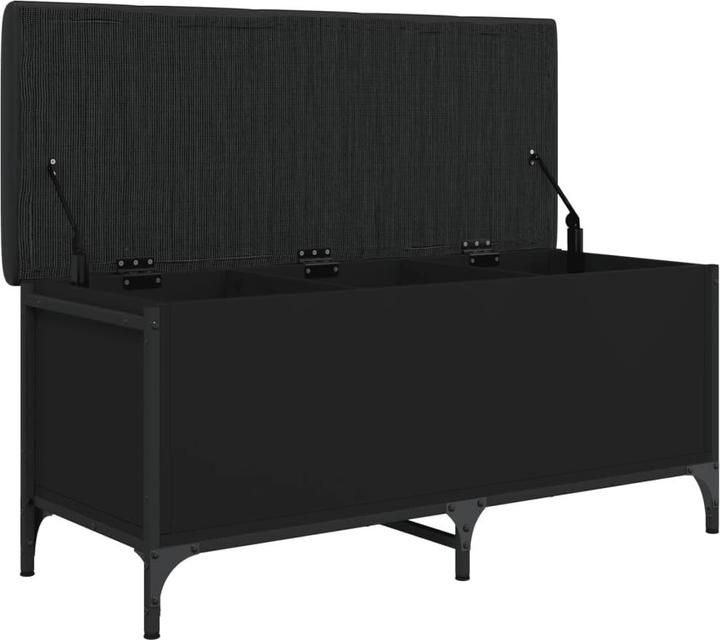 Image du produit VidaXL Banc avec espace de rangement Noir 102x42x45 cm (42 cm)