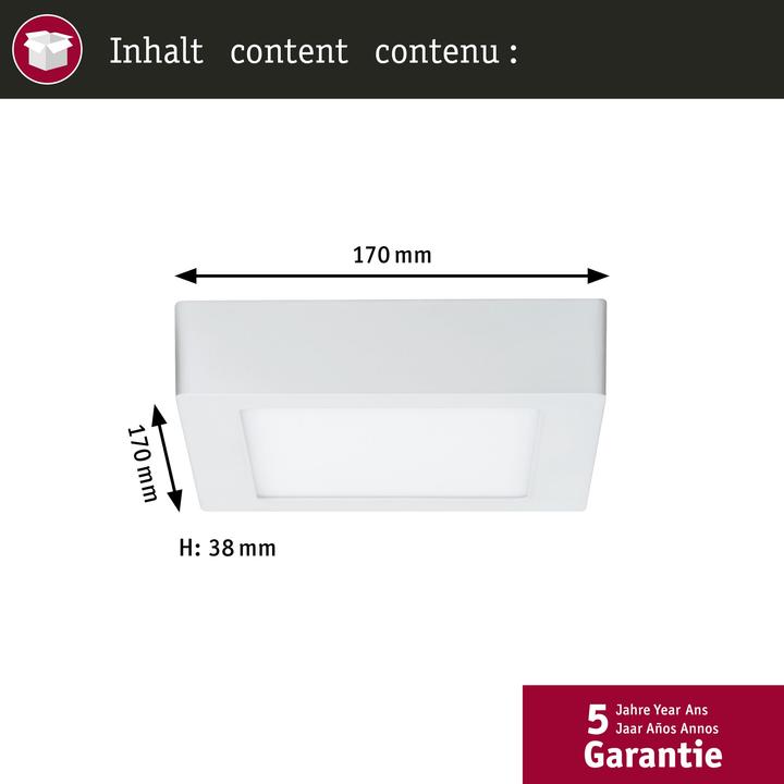 Actual product image Paulmann Panel Lunar (1230 lm)