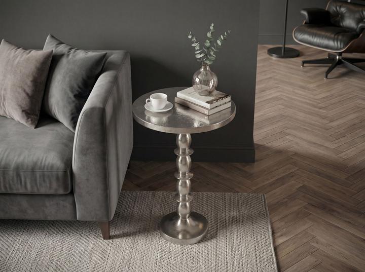 Actual product image Wohnling Silber (40 x 40 x 56 cm)