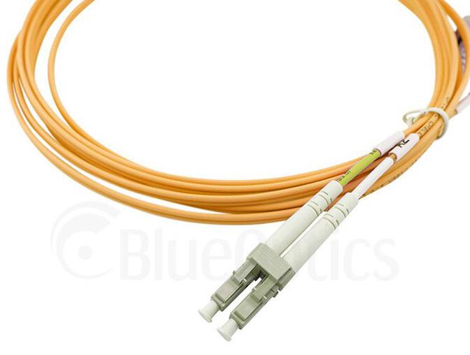 Actual product image BlueOptics Duplex fibre optic patch cable LC-LC multimode OM2 1 metre (CAT7, 1 m)