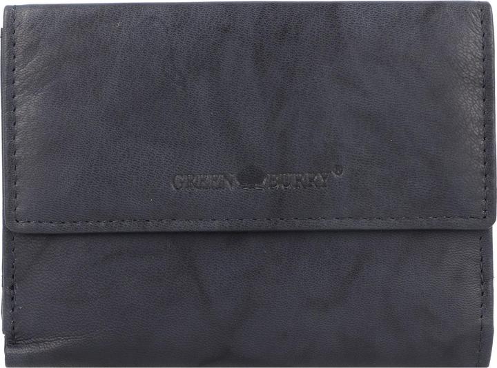Greenburry Basic Geldbörse RFID Leder 13 cm