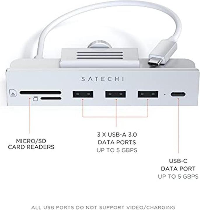 Produktbild Satechi Clamp (USB-C, 4 Ports)