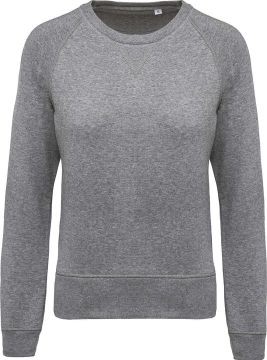 Produktbild Kariban Damen Sweatshirt mit Rundhalsausschnitt aus Bio-Baumwolle (M)