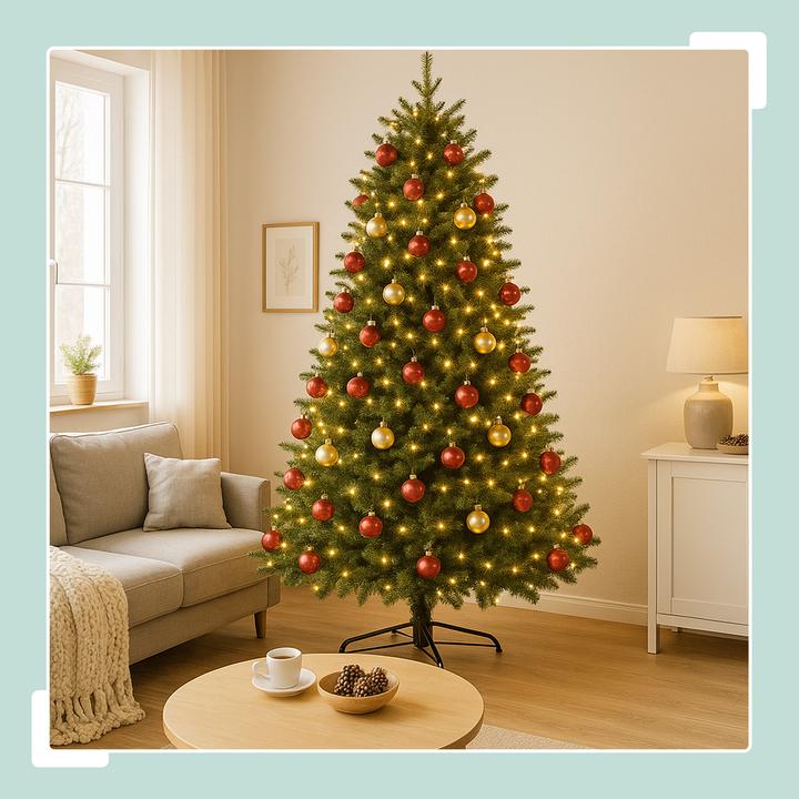 Actual product image Relaxdays Artificial Xmas tree (180 cm)
