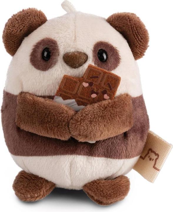 Actual product image Magni Nici Panda Kono with chocolate and popcorn costume (8 cm)