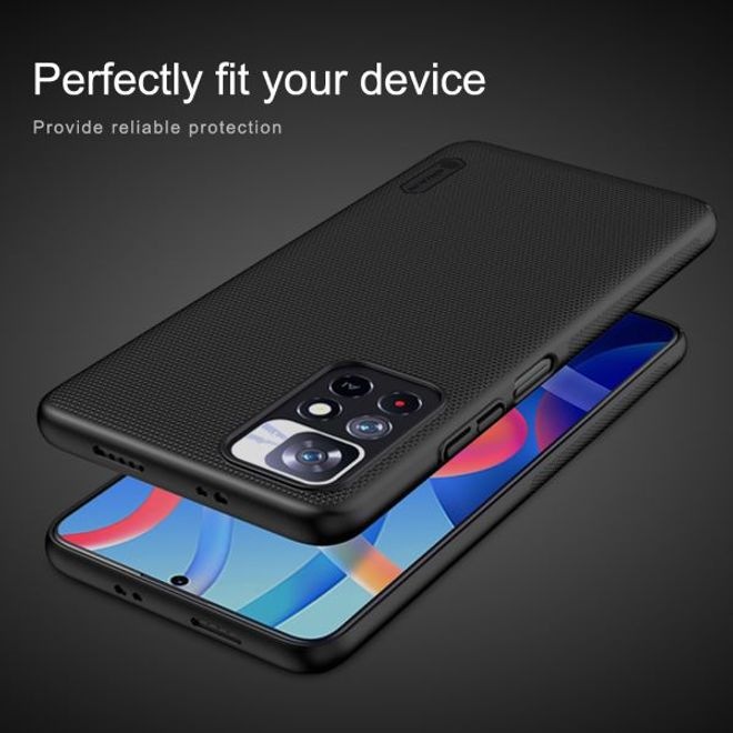 Actual product image Nillkin Super Frosted Shield Series (Xiaomi Redmi Note 11T 5G, Xiaomi Redmi Note 11, Xiaomi Redmi Note 11S 5G)