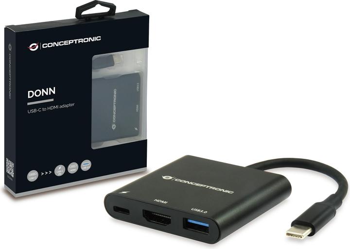 Produktbild Conceptronic USB Typ-C zu (USB-C, 3 Ports)