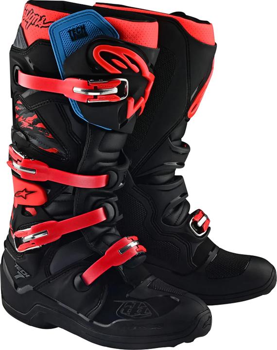 Produktbild Troy Lee Designs ALPINESTARS / TLD TECH 7 noir-rouge 42 (42)