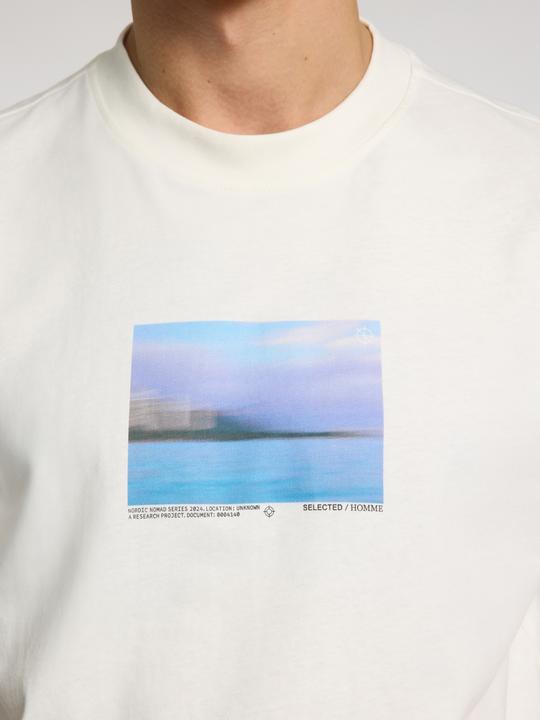 Produktbild Selected Print T-Shirt mit Rundhalsausschnitt (XL)
