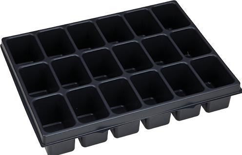 Actual product image L-Boxx Small parts tray 18 trays i-BOXX 72