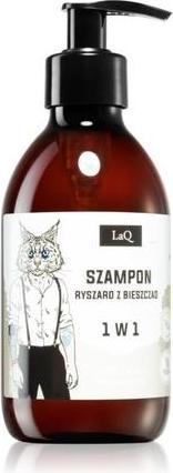LaQ Shampoo for men moisturizing 1 in1 Ryszard from Bieszczady 300ml (300 ml, Flüssiges Shampoo)