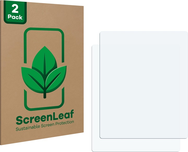 Actual product image ScreenLeaf Protective film sustainable screen protector screen protector film clear transparent (2 Piece, LG Wing)