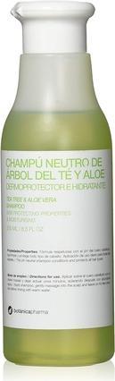 Botánicapharma Botanicapharma - Tea Tree & Aloe Vera Shampoo From Oil From Tea Brazewa And Aloe Vera 250Ml (250 ml, Flüssiges Shampoo)