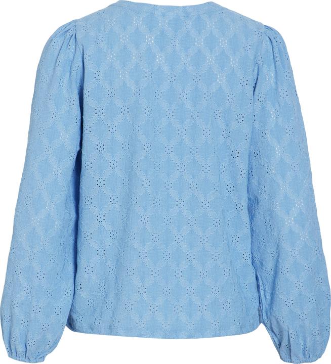 Immagine prodotto Vila VIASTA Rundhals Oberteil mit langen Ärmeln (M)