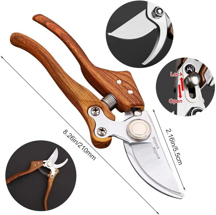 Actual product image Mijova Gartenschere mit Stossdämpfer