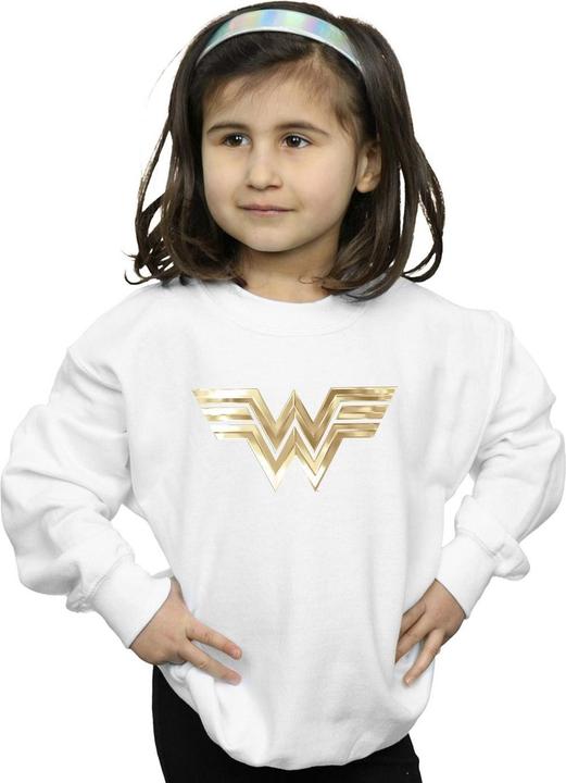 Produktbild Wonder Woman 84 Gold Emblem Sweatshirt Mädchen (116)