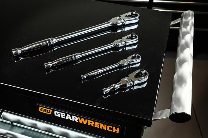 Produktbild Gear Wrench Gelenk-Umschaltknarren Satz 120XP, 4-tlg. (3/8", 1/4", 1/2")