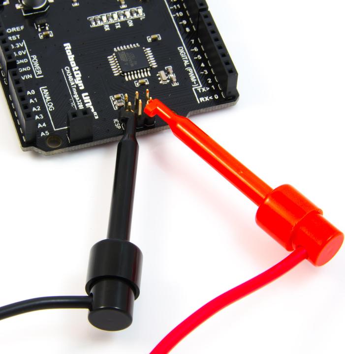 Produktbild Purecrea Messkabel Prüfspitzen / Messleitung mit Clip für Multimeter
