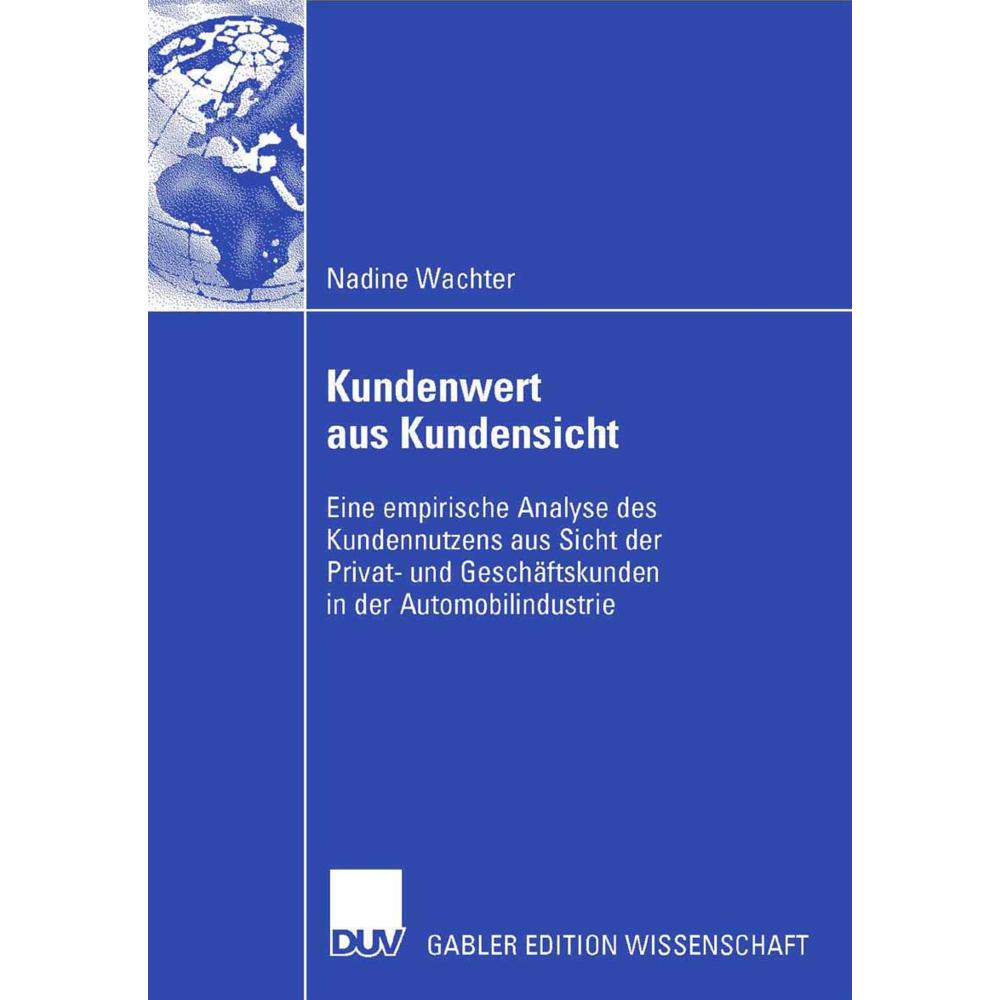 Thumbnail - Kundenwert aus Kundensicht, Fachbücher