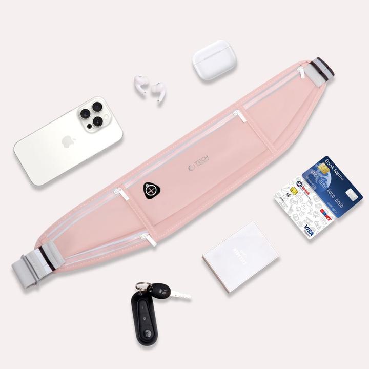Produktbild Tech-Protect M3 Universal Sport Waist Bag Dusty Rose