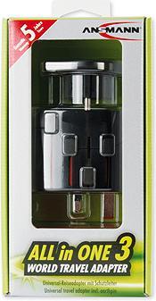 Produktbild Ansmann All in One 3 Universal-Reiseadapter