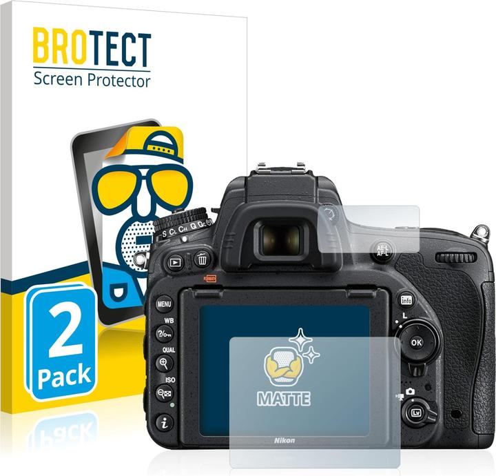 BROTECT Film de protection antireflet Protection d'écran mat (Protecteur d'écran, D750)