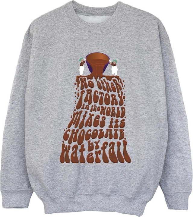 Image du produit Willy Wonka & the Chocolate Factory - Sweat CHOCOLATE WATERFALL - Garçon (140, 146)