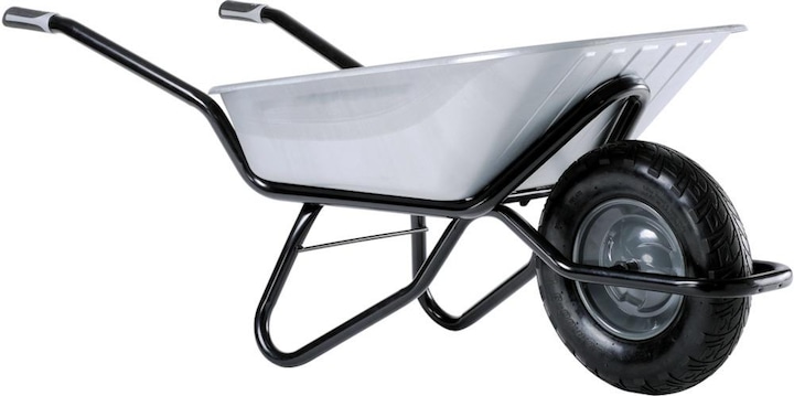 Haemmerlin Low body trolley Clipso 120l zn w.tilt bar wheel lacquered glide bar