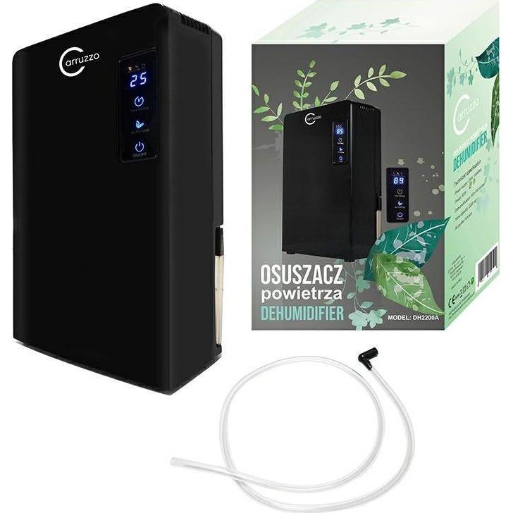 Carruzzo Wentylator Q34J OSUSZACZ POWIETRZA OCZYSZCZACZ UV, Luftentfeuchter, Schwarz