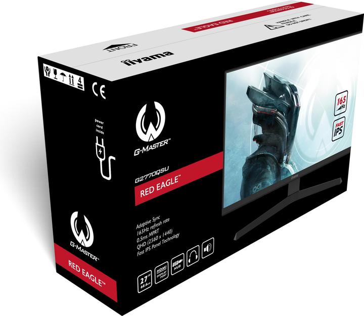 Immagine prodotto iiyama G2770QSU-B1 (2560 x 1440 pixel, 27")
