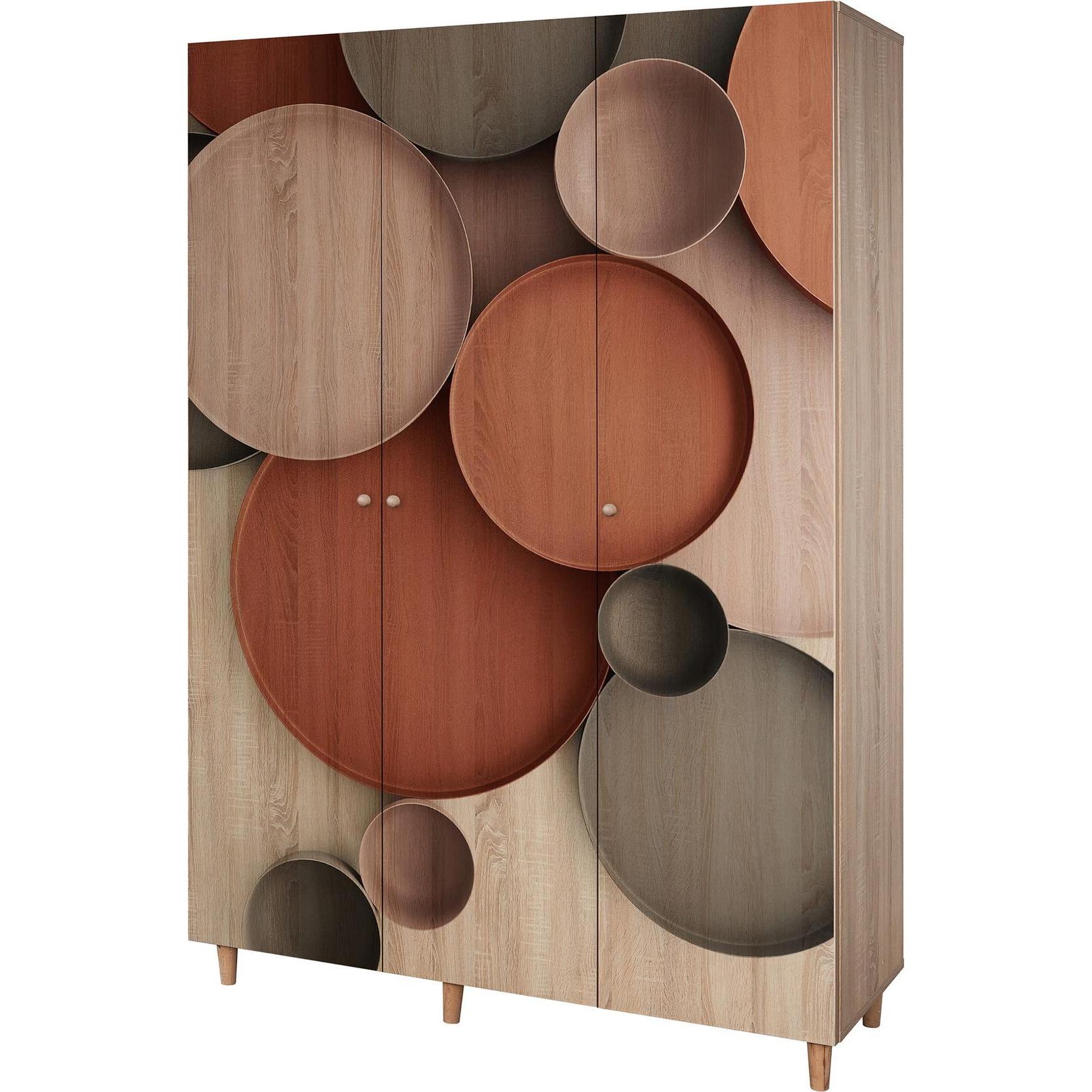 Homitis, Kleiderschrank, Lena (135 x 192 x 52 cm)