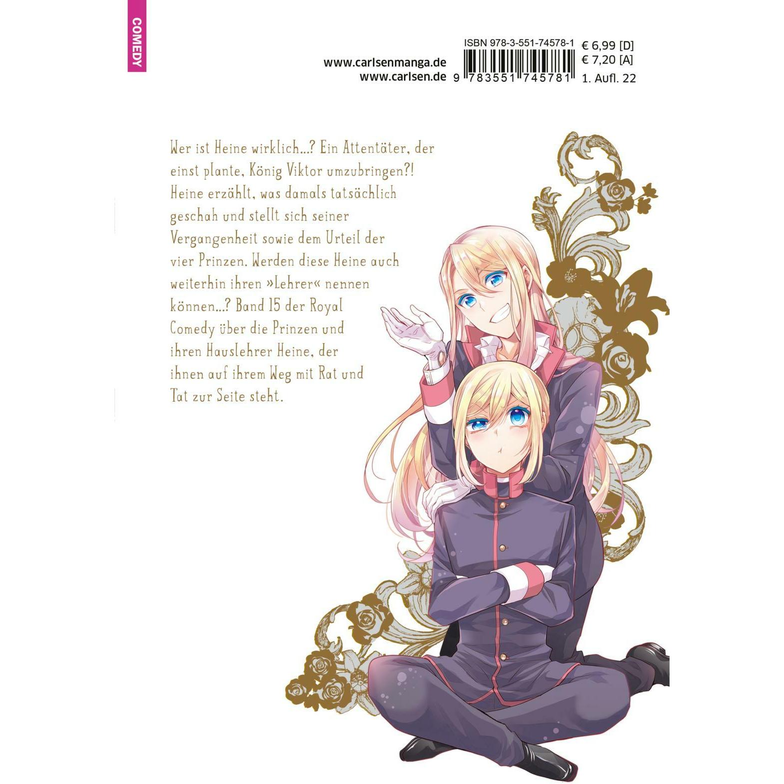 Thumbnail - The Royal Tutor 15, Belletristik von Higasa Akai