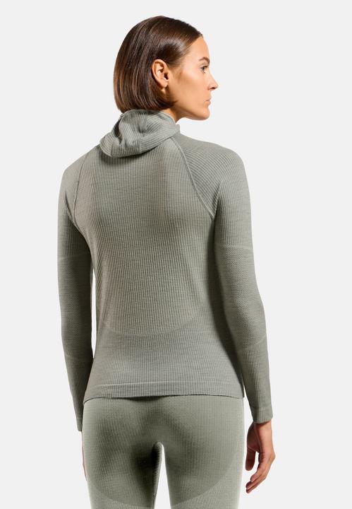 Actual product image Odlo Seamless Performance Wool Funktionsshirt mit Gesichtsschutz (S)