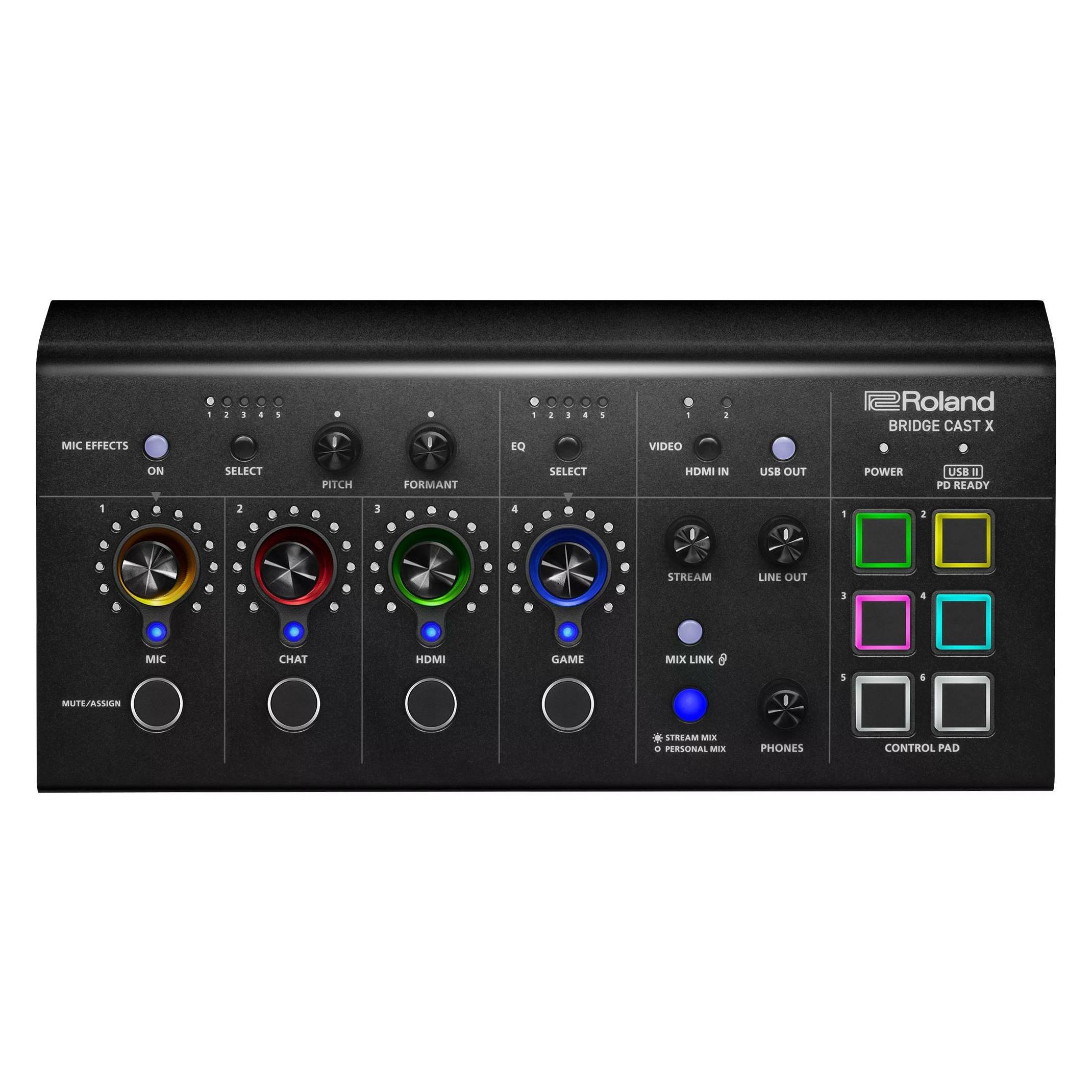 Roland Ponte Fuso X, Interfaccia Audio, Nero