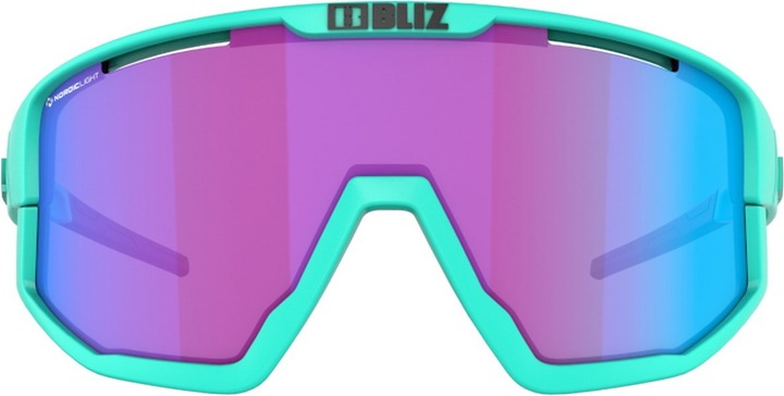 Actual product image Bliz Fusion Nano Optics Nordic Light (Matt Turquoise, Turquoise, Black, Begonia, Violet w Blue Multi)