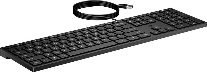 Actual product image HP Wired Desktop 320K Keyboard (DE, Cable)