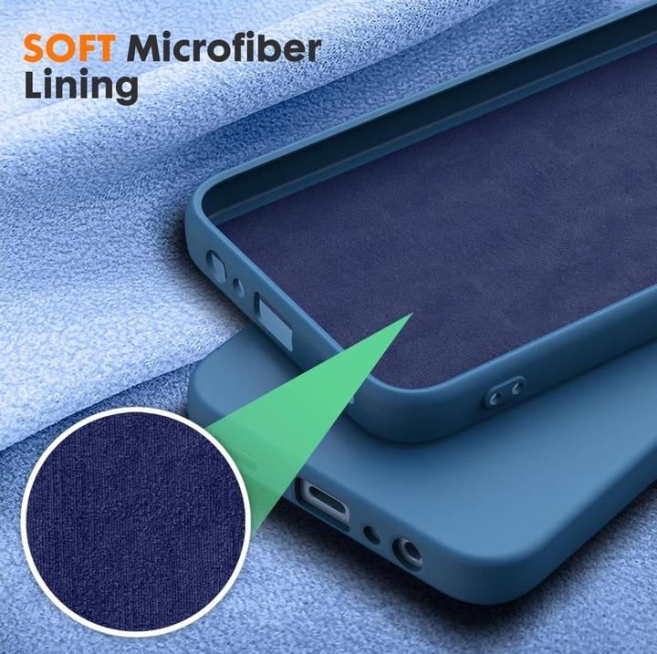 Produktbild Screenguard Samsung Galaxy A25 5G Liquid Silicone Case Hülle (Samsung Galaxy A25 5G)