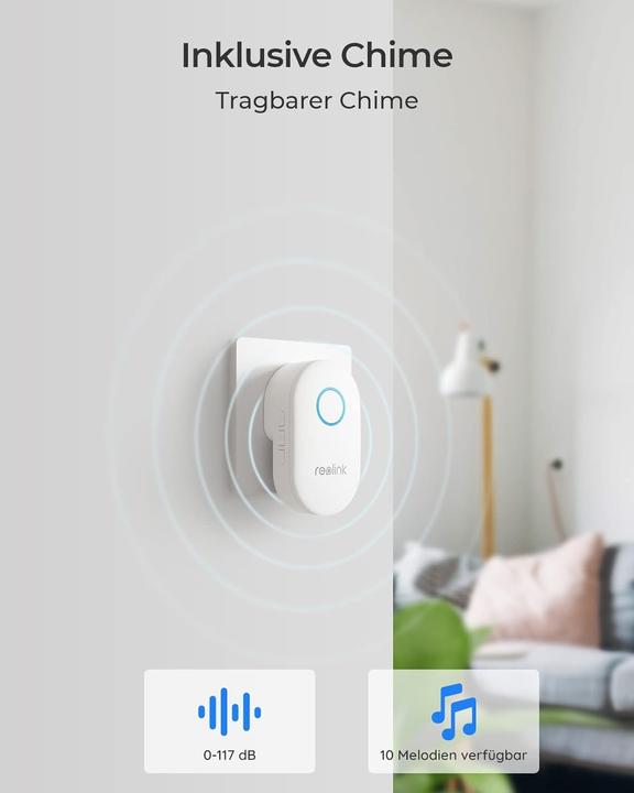 Image du produit Reolink Doorbell vidéo Wifi (Sans fil)