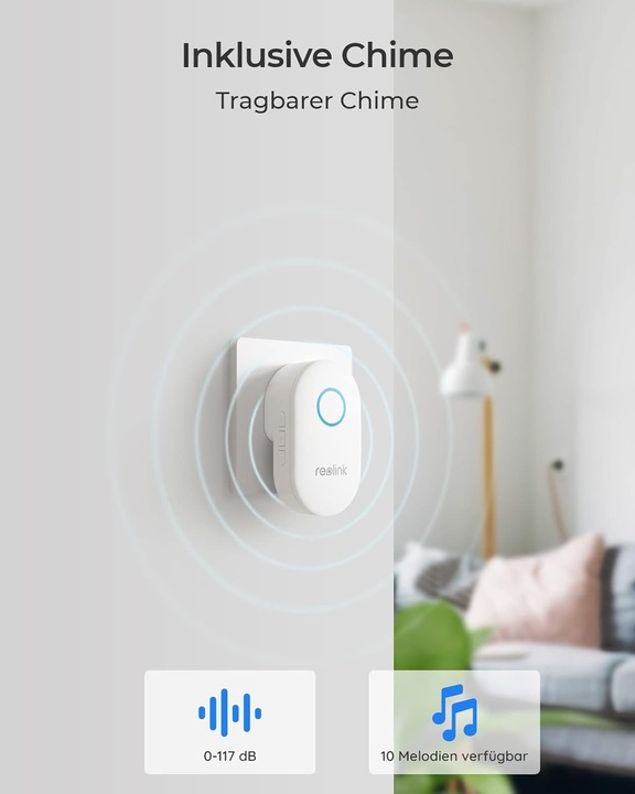 Image du produit Reolink Doorbell vidéo Wifi (Sans fil)