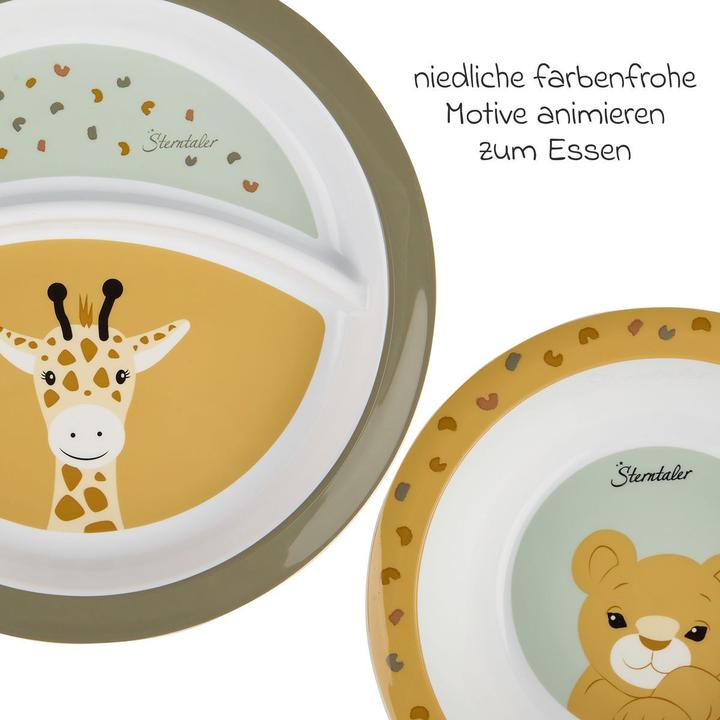 Actual product image Sterntaler Kindergeschirrset Safari