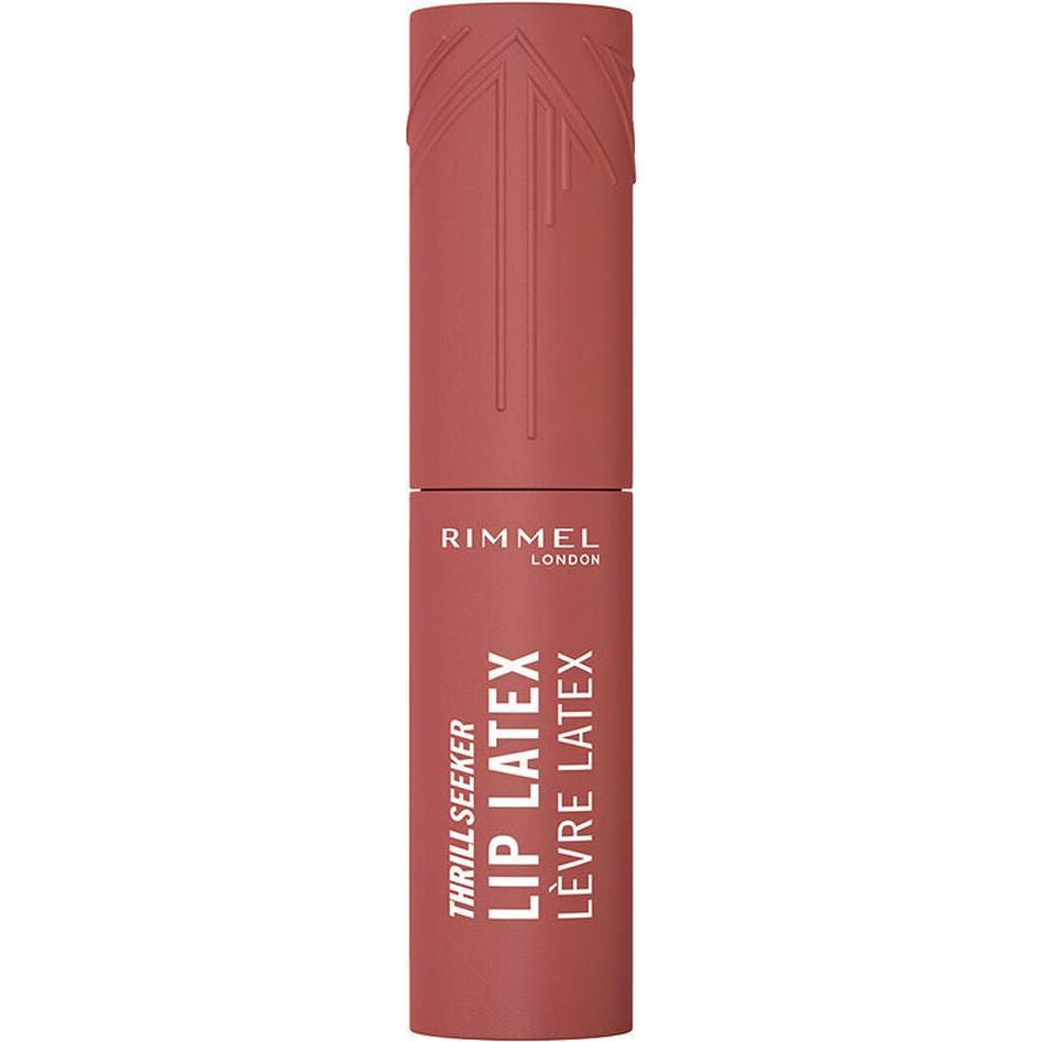 Rimmel London Marrone Rossetto + Lucidalabbra, Thrill Seeker Lip Latex (150 Magnetico)