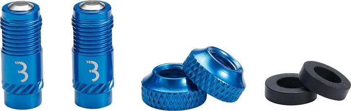 Produktbild BBB Presta CoreCap blue, 2 Stück